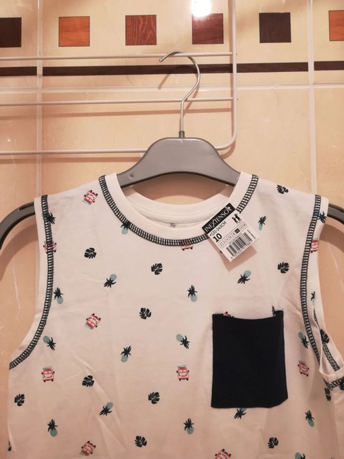 Débardeur neuf étiqueté T10 ans - V92B - photo numéro 2