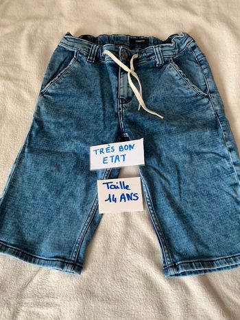 Short en jean