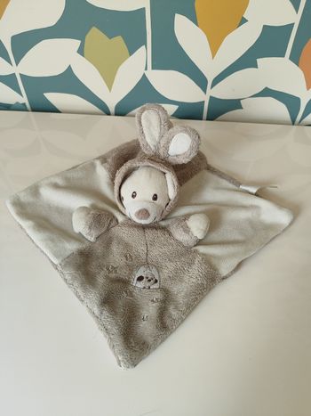 Doudou plat ours simba toys 