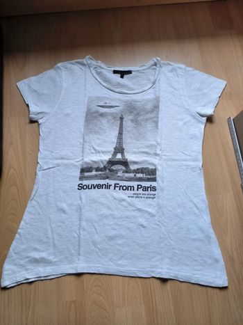 T-shirt blanc Maje taille 1
