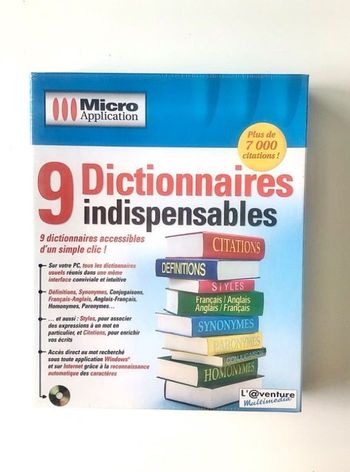 CD-ROM de 9 dictionnaires indispensables