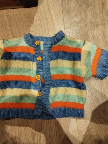 Veste multicolore garçon