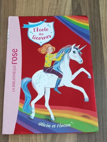 Livre École des licornes 🦄 tome 6 Olivia et Flocon 