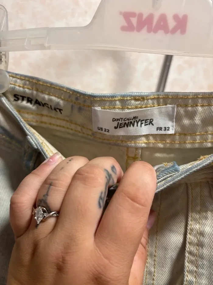 Jeans taille 32= 12ans marque Jennyfer straight - photo numéro 3