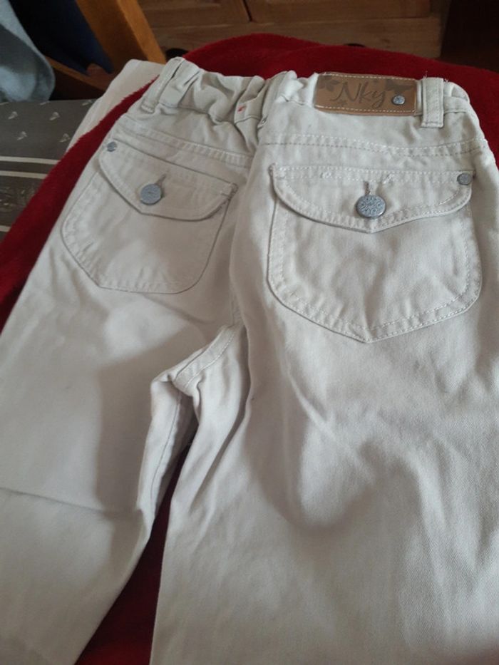 Jeans beige NKY - photo numéro 4
