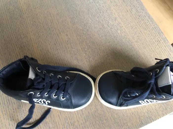 Sneackers cuir bébé Hugo Boss T21 - photo numéro 5