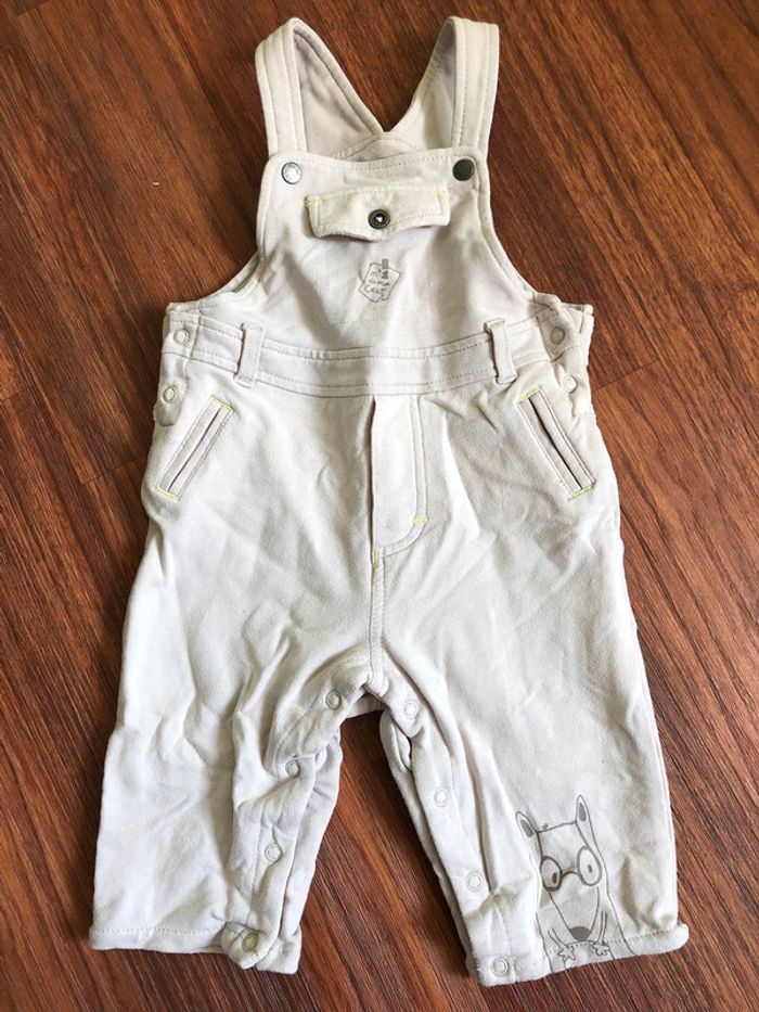 Salopette beige 9M