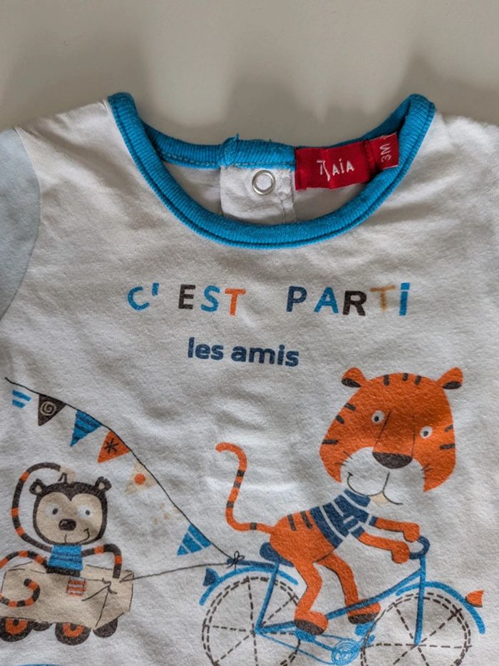 T-shirt 3 mois Tissaia - photo numéro 2
