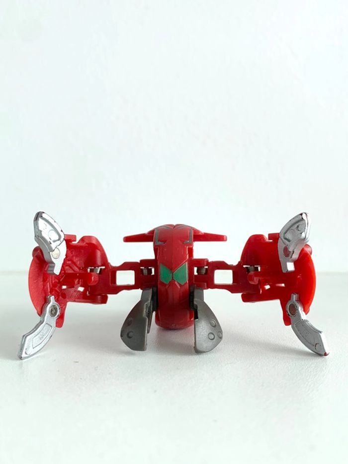 Bakugan Baku Sky Raiders Pyrus Reptak Mechtanium Surge 830G rouge - photo numéro 4