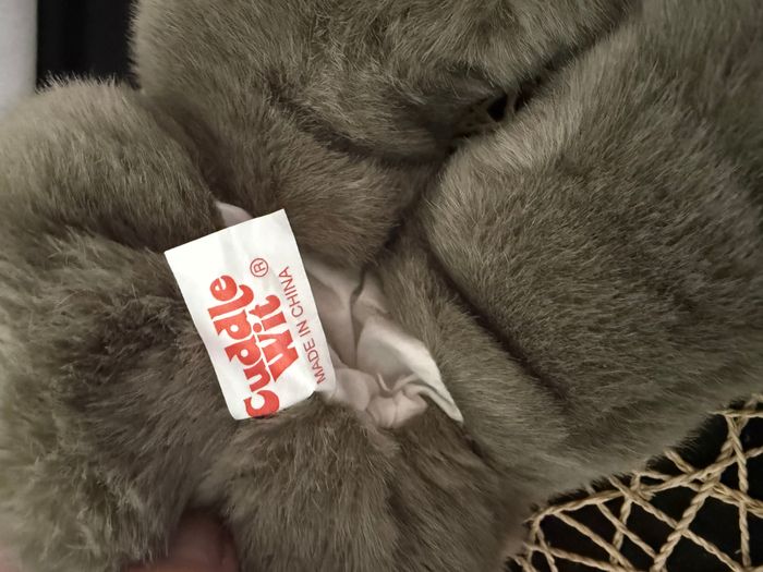 Peluche éléphant en peluche, marionnette à main, - photo numéro 6