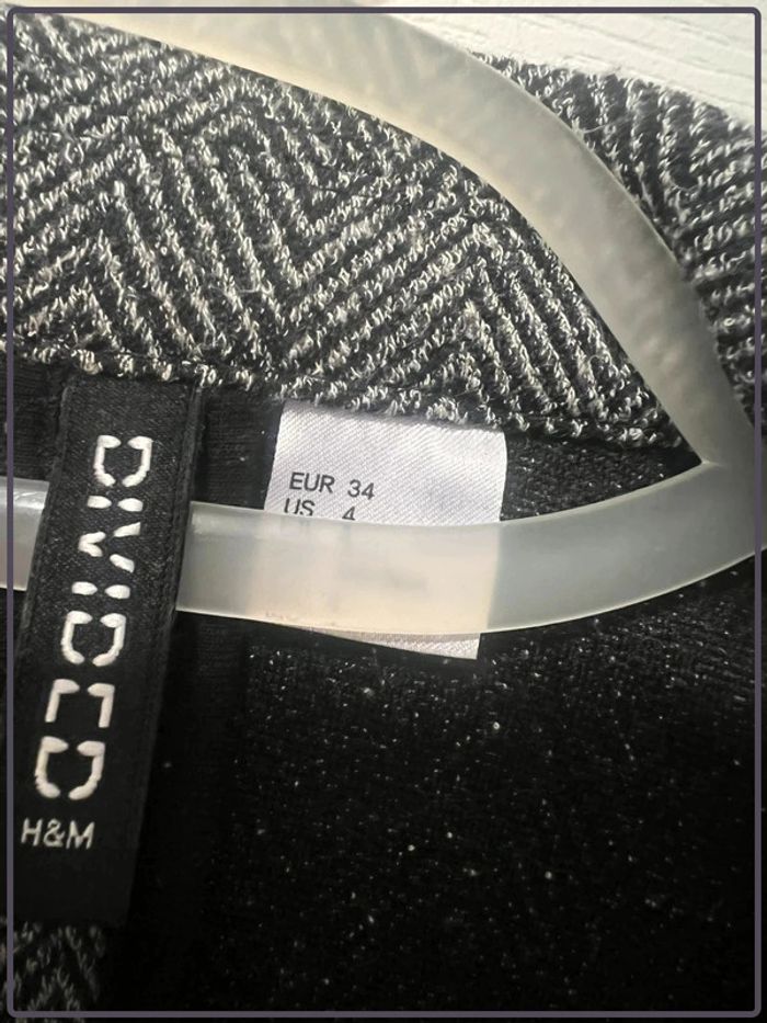 Veste taille 34 H&M Divided - photo numéro 4