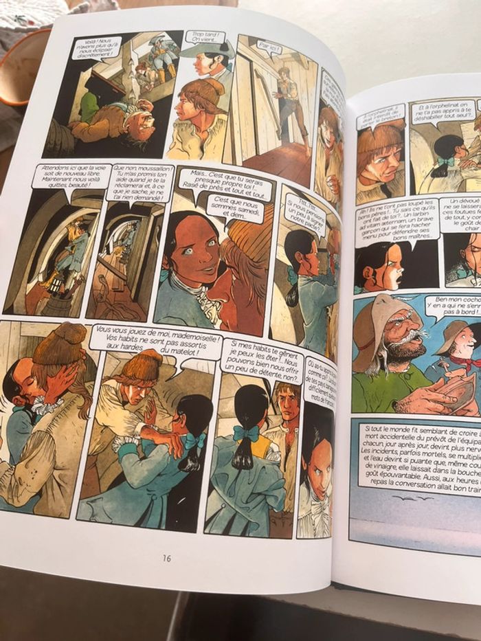 Bande-dessinée Les passagers du vent « La fille sous la dunette » - photo numéro 4