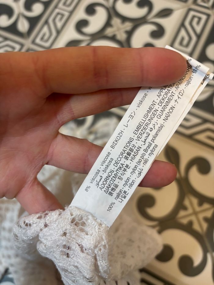 Blouse en dentelle Zara - photo numéro 5