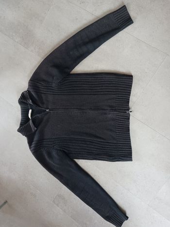 Gilet noir zippé taille M Promod