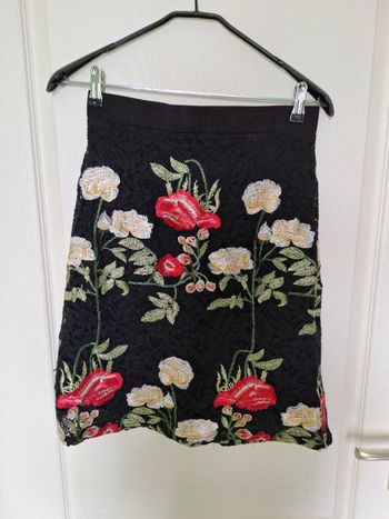 Jupe fleurie taille 38