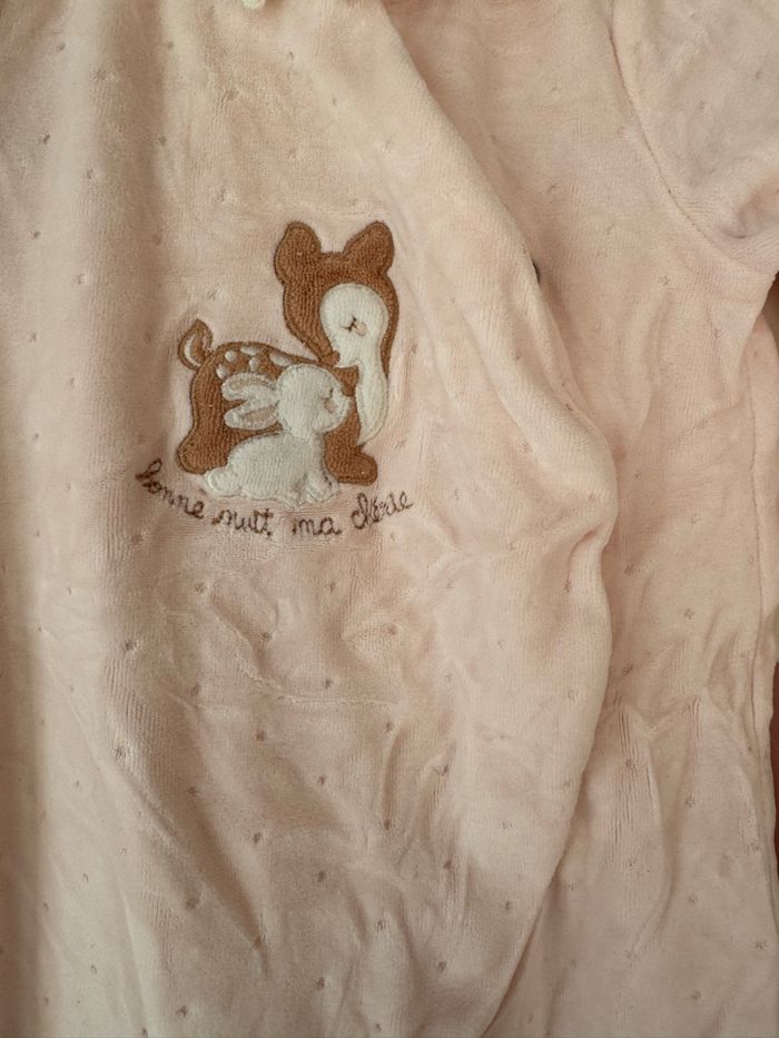 Lot de deux pyjamas, sergent Major en velours, 6 mois - photo numéro 3
