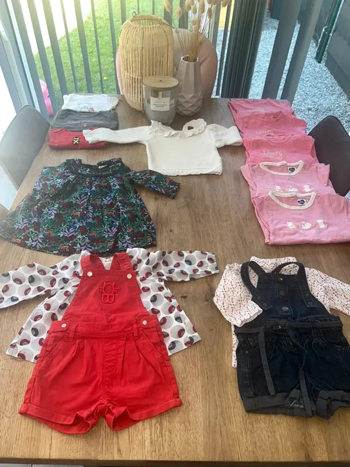 Lot bébé fille 6 mois 🌸