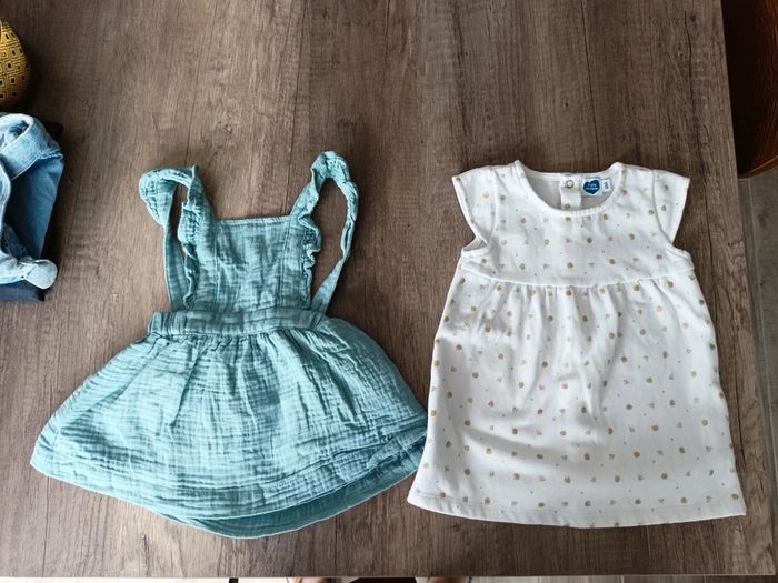 Lot de 2 robes 6 mois