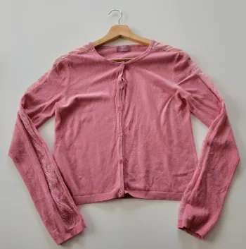 Gilet mango rose - 13 ans - 14 ans