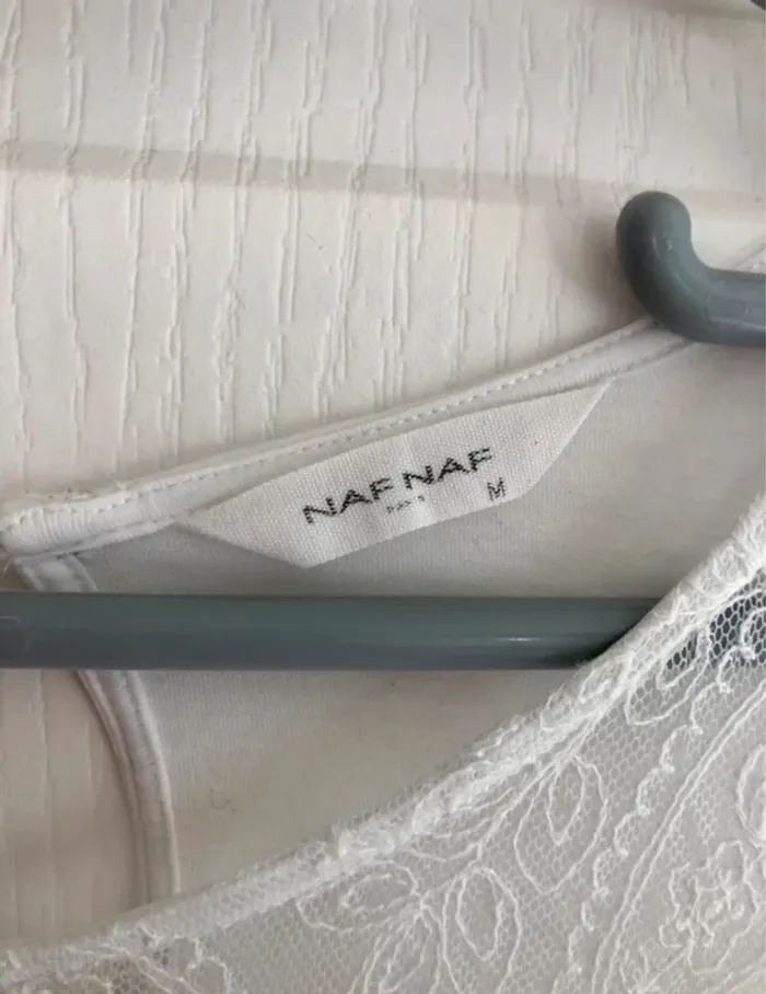 Chemisier blanc Naf Naf - photo numéro 8