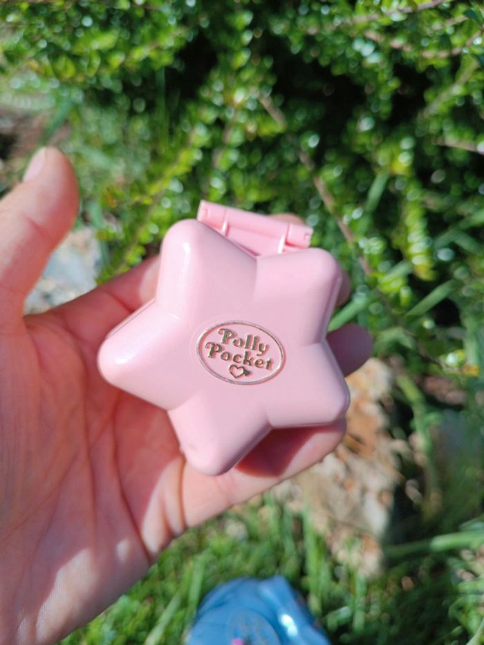 Polly pocket bluebird bague ring boîte étoile star rose saumon tiny ballerina ballerine danseuse - photo numéro 8