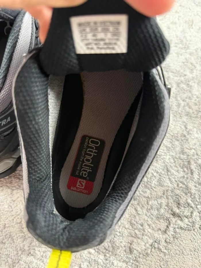 Salomon X Ultra 2 Gore-Tex - Black & Grey & Yellow - photo numéro 20