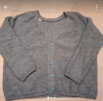 Cardigan Promod réversible promod bleu