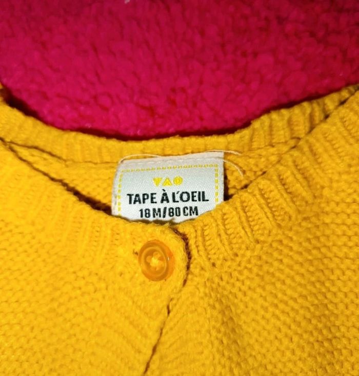 💫 Gilet taille 18 mois tape a l'oeil 💫 - photo numéro 2