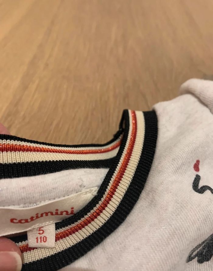 Ensemble robe et legging catimini 4 ans - photo numéro 4