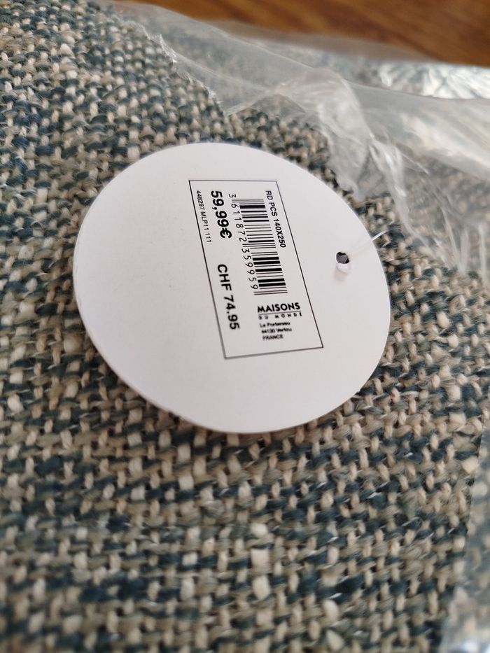 Lot de deux magnifiques rideaux - photo numéro 6