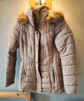 Doudoune Camaïeu cintrée beige