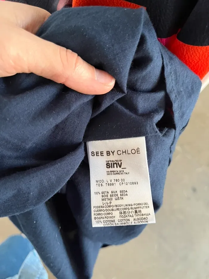 Robe en soie See by Chloé - photo numéro 4