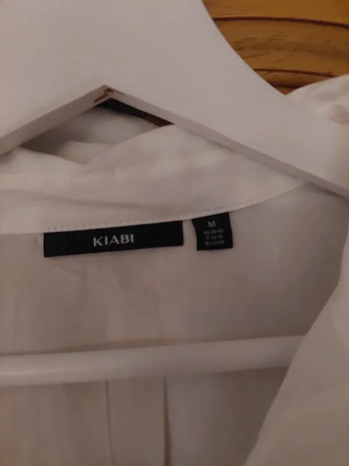 Chemise blanche Kiabi – Taille M – Neuve jamais portée - photo numéro 4