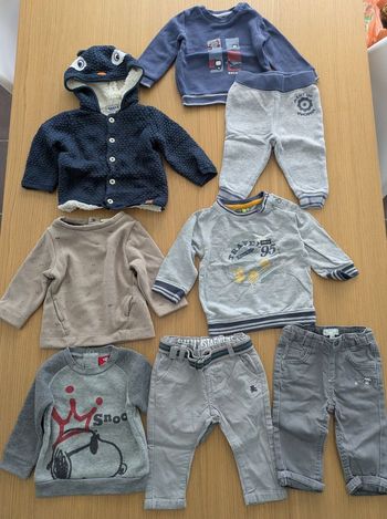 Lot 8 pièces 6 mois