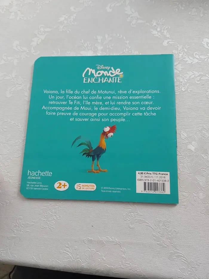 Livre vaiana la légende du bout du monde - photo numéro 2