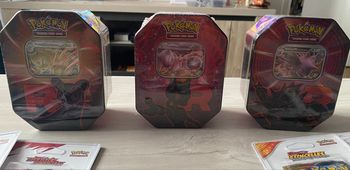Lot Pokémon scellé – Trio Pokébox Team Rocket + Artset EV01 EV08 EV10 – Produits scellés