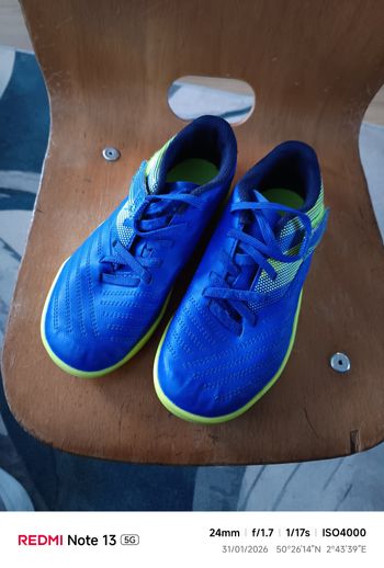 Basket foot salle enfant 