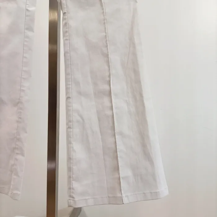 Pantalon blanc Vintage - tribal bas du dos - Blancheporte - taille 40 Couture apparentes A383 - photo numéro 8