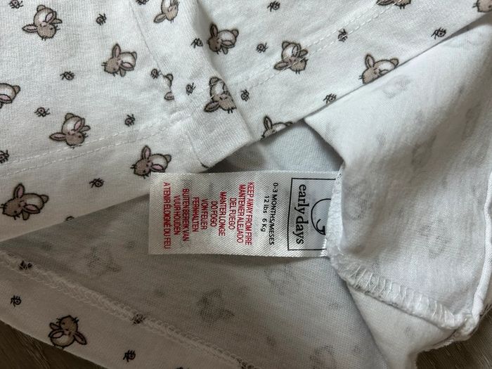 Lot 2 tee shirt lapin - photo numéro 3