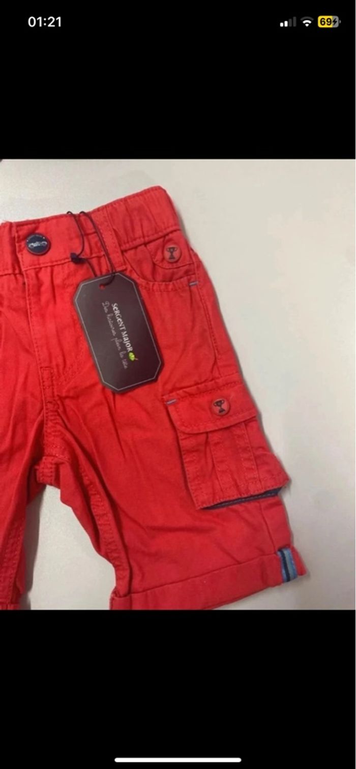 Short garçon - neuf - Sergent Major - Taille 3 ans - photo numéro 2