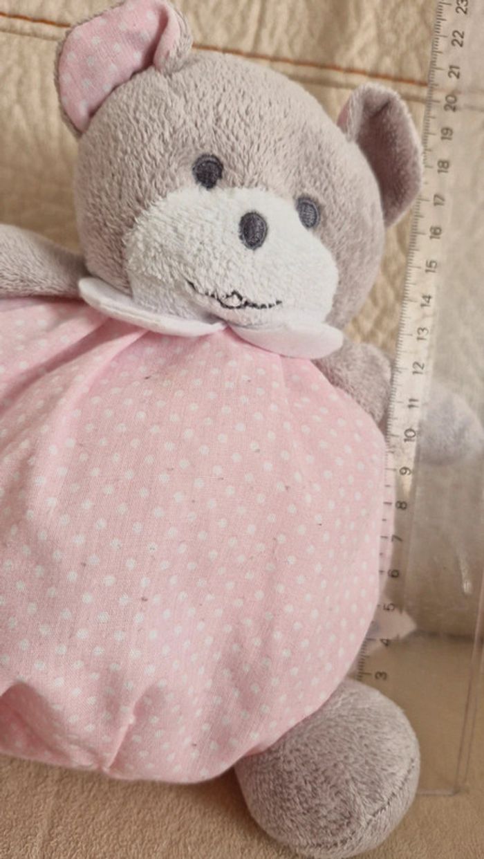 Ourson boule rose musti - photo numéro 5
