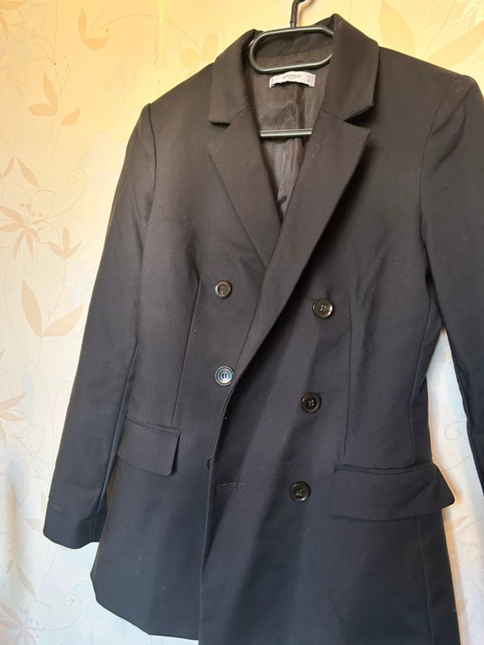 Veste blazer noir cintré taille 36 - photo numéro 2