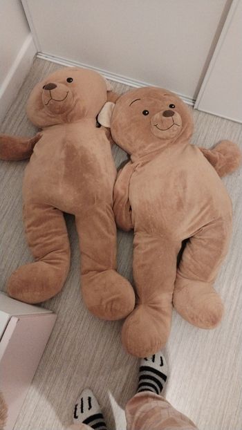 Gros ours en peluche