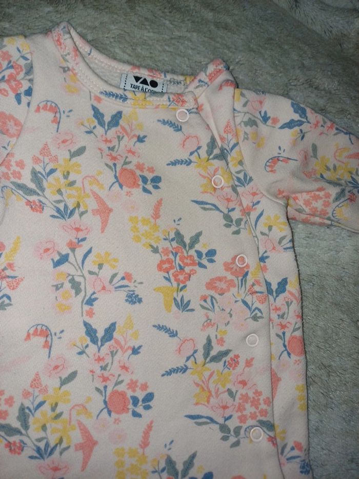 Pyjama 1 mois liberty tape à l'œil - photo numéro 2
