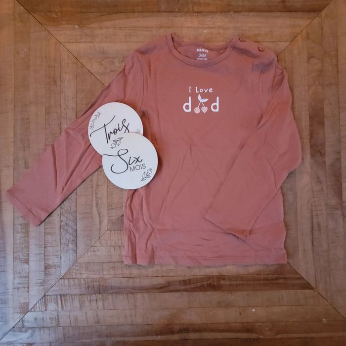 Tee shirt "I love Dad"