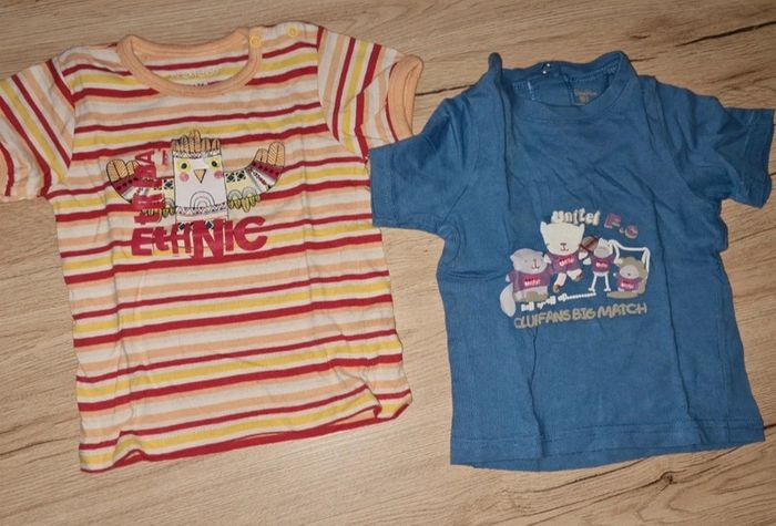 Lot tee-shirt 18 mois