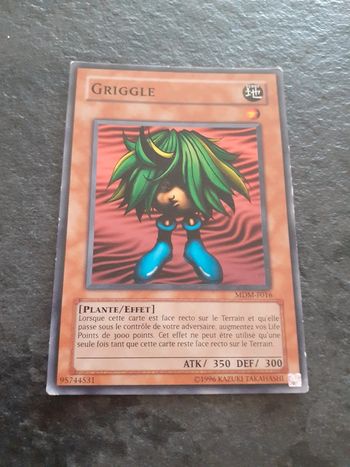 Carte Yu-Gi-Oh ! Griggle MDM-F016