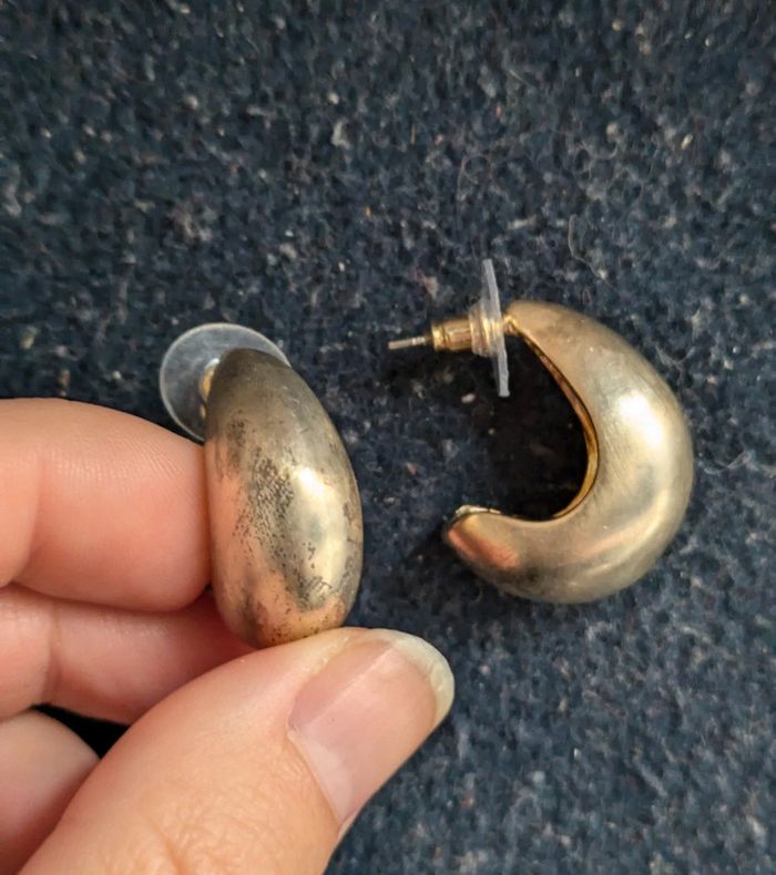 Créoles originales dorées