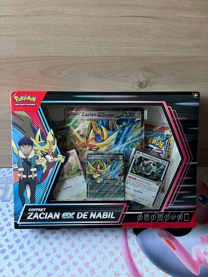 Coffret Zacian ex de Nabil FR🇫🇷