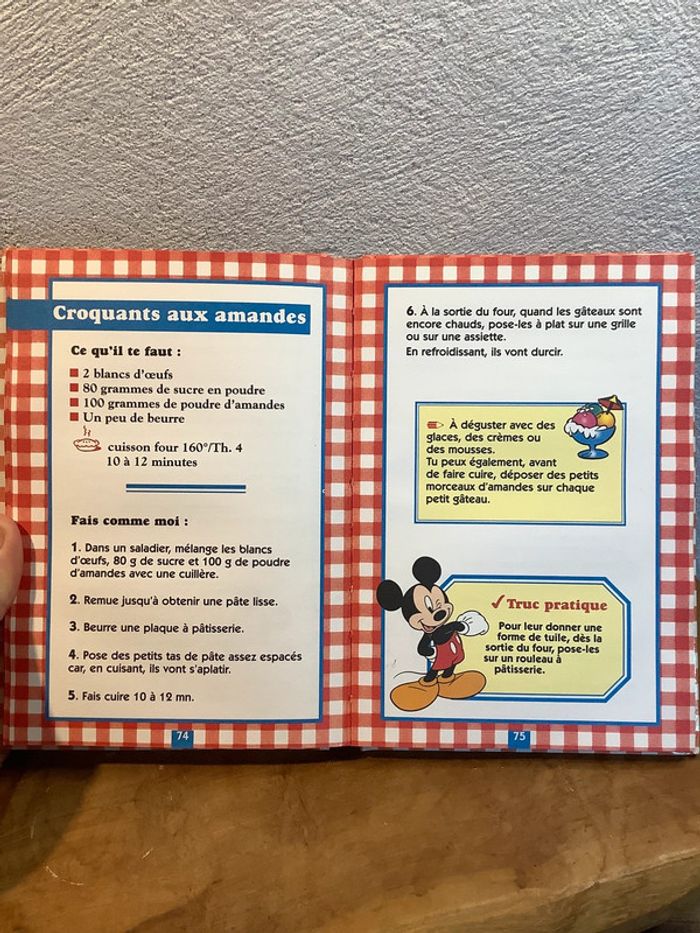Livre les recettes de Minnie disney - photo numéro 8